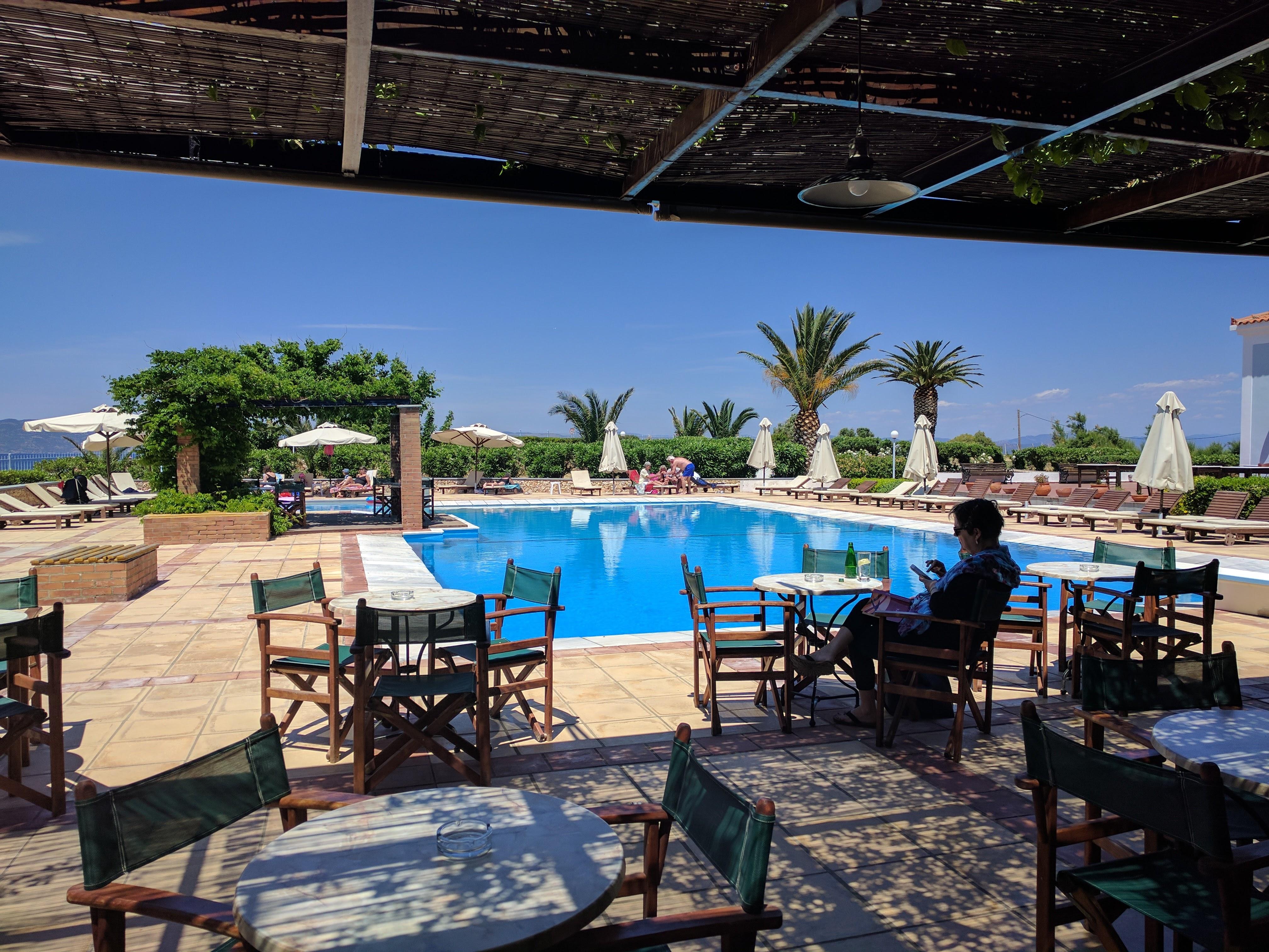 Panselinos Hotel Eftalou Экстерьер фото