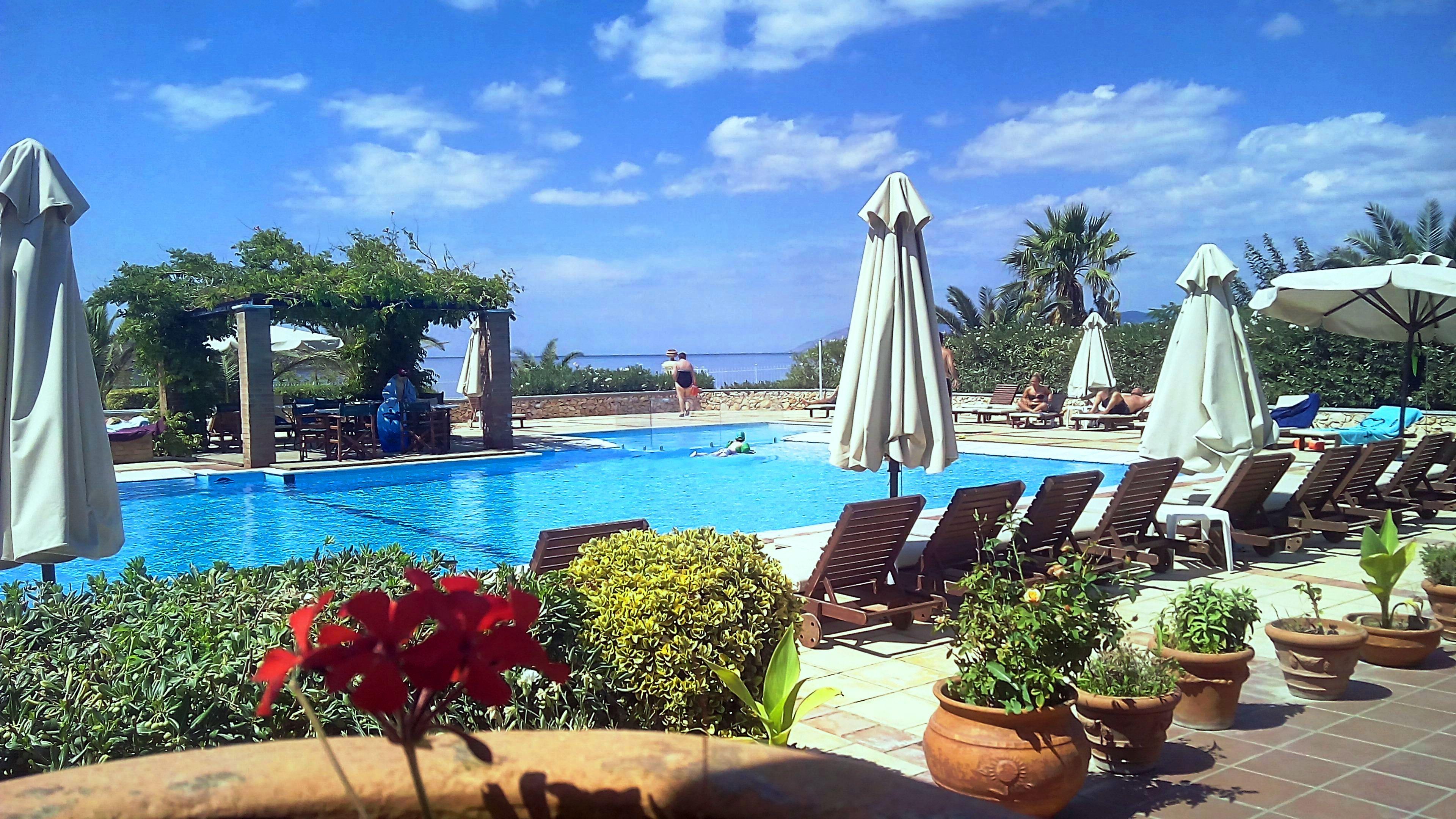 Panselinos Hotel Eftalou Экстерьер фото