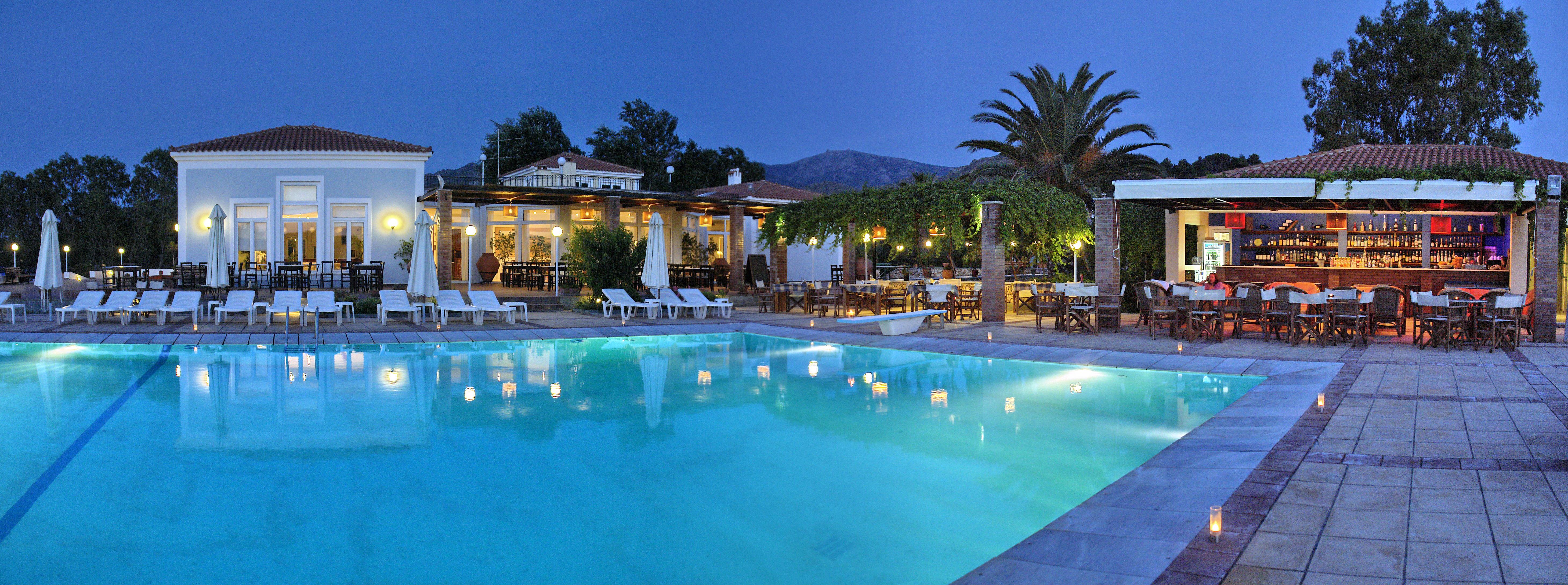 Panselinos Hotel Eftalou Экстерьер фото